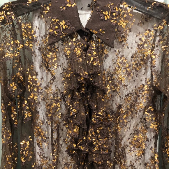 Danier Lace Shirt - Picture 2 of 3